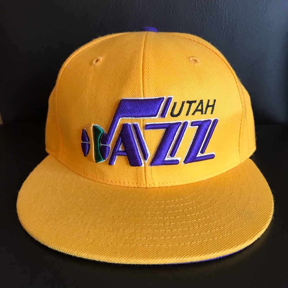 Utah Jazz Mitchell & Ness NBA Hat